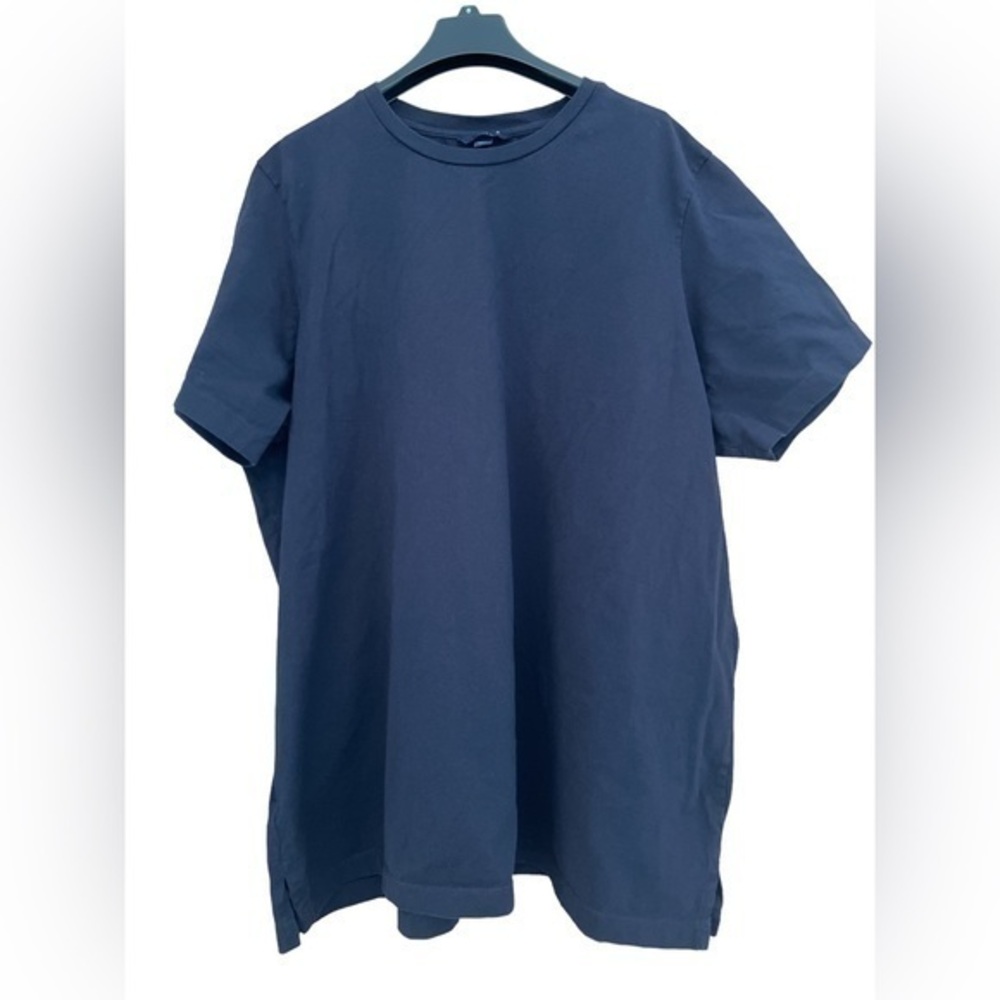 Lands’ End Plus Women’s Cotton Short‎ Sleeve Black Tee Size 3X 24W-26W